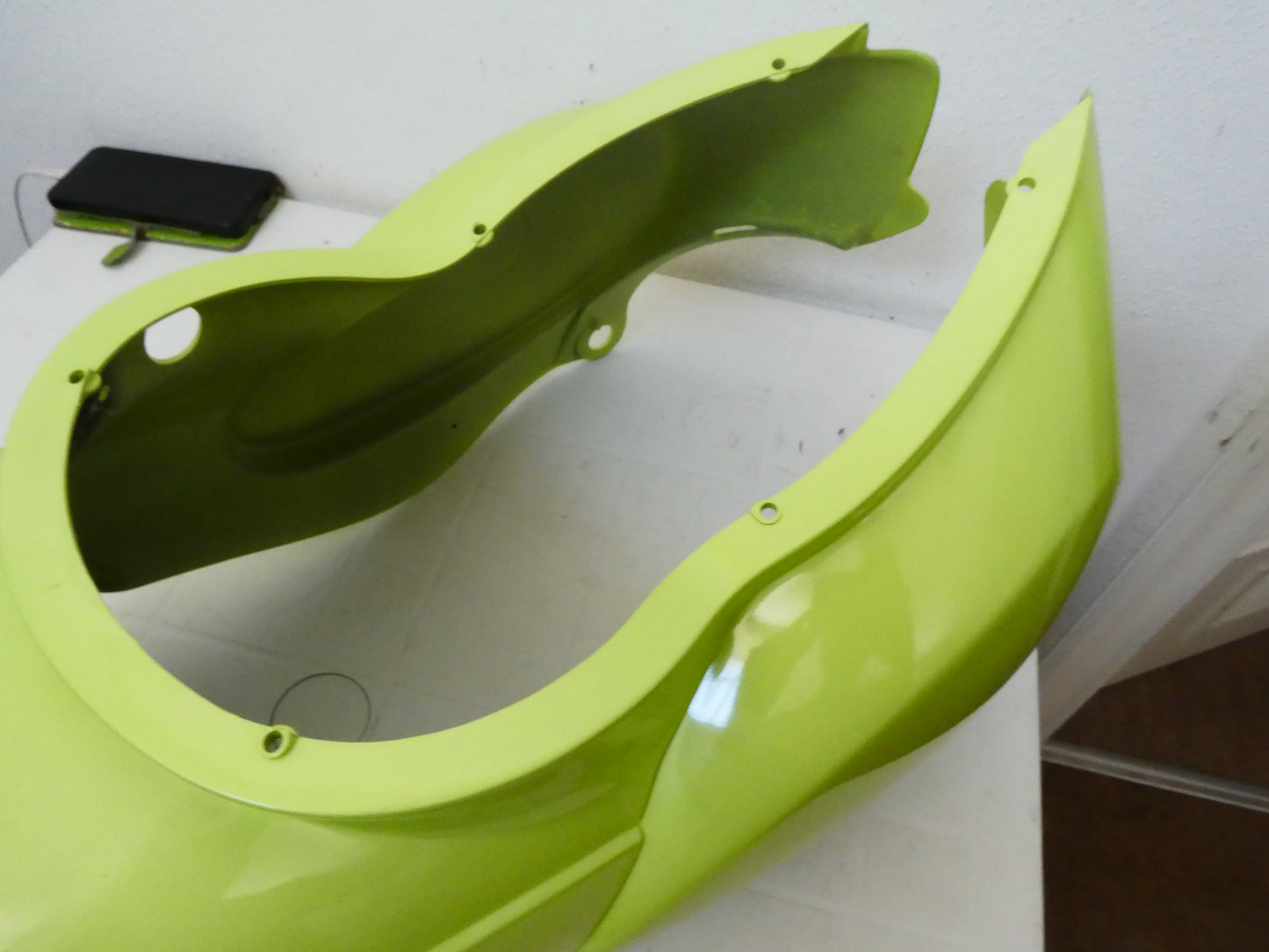 Per Aprilia Scarabeo 50 carena codone posteriore fairing 8239793 verde linfa scooter