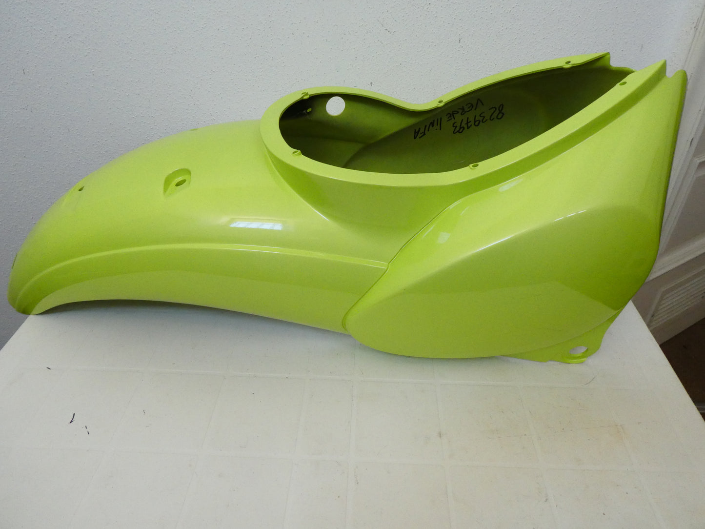Per Aprilia Scarabeo 50 carena codone posteriore fairing 8239793 verde linfa scooter