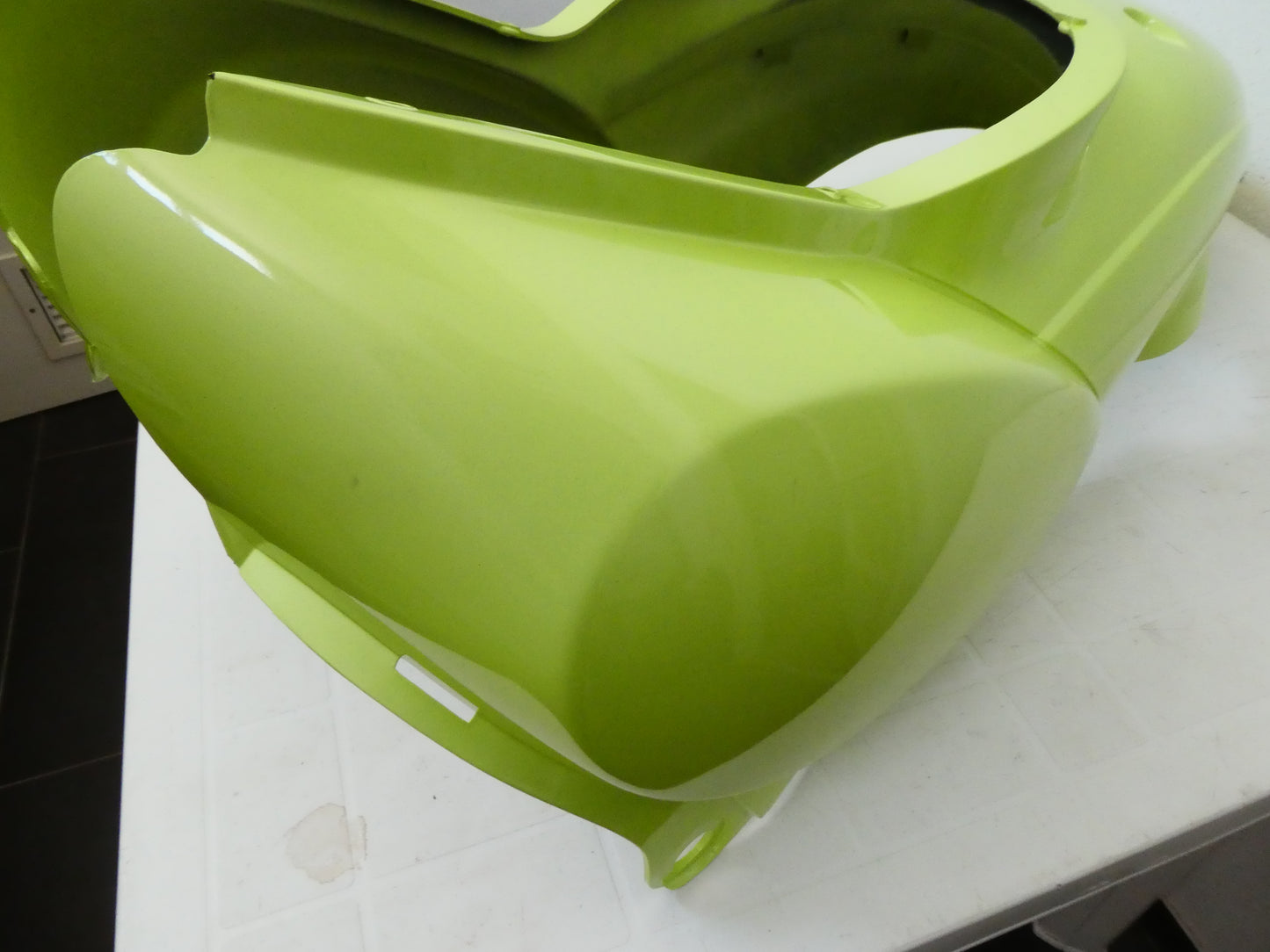 Per Aprilia Scarabeo 50 carena codone posteriore fairing 8239793 verde linfa scooter