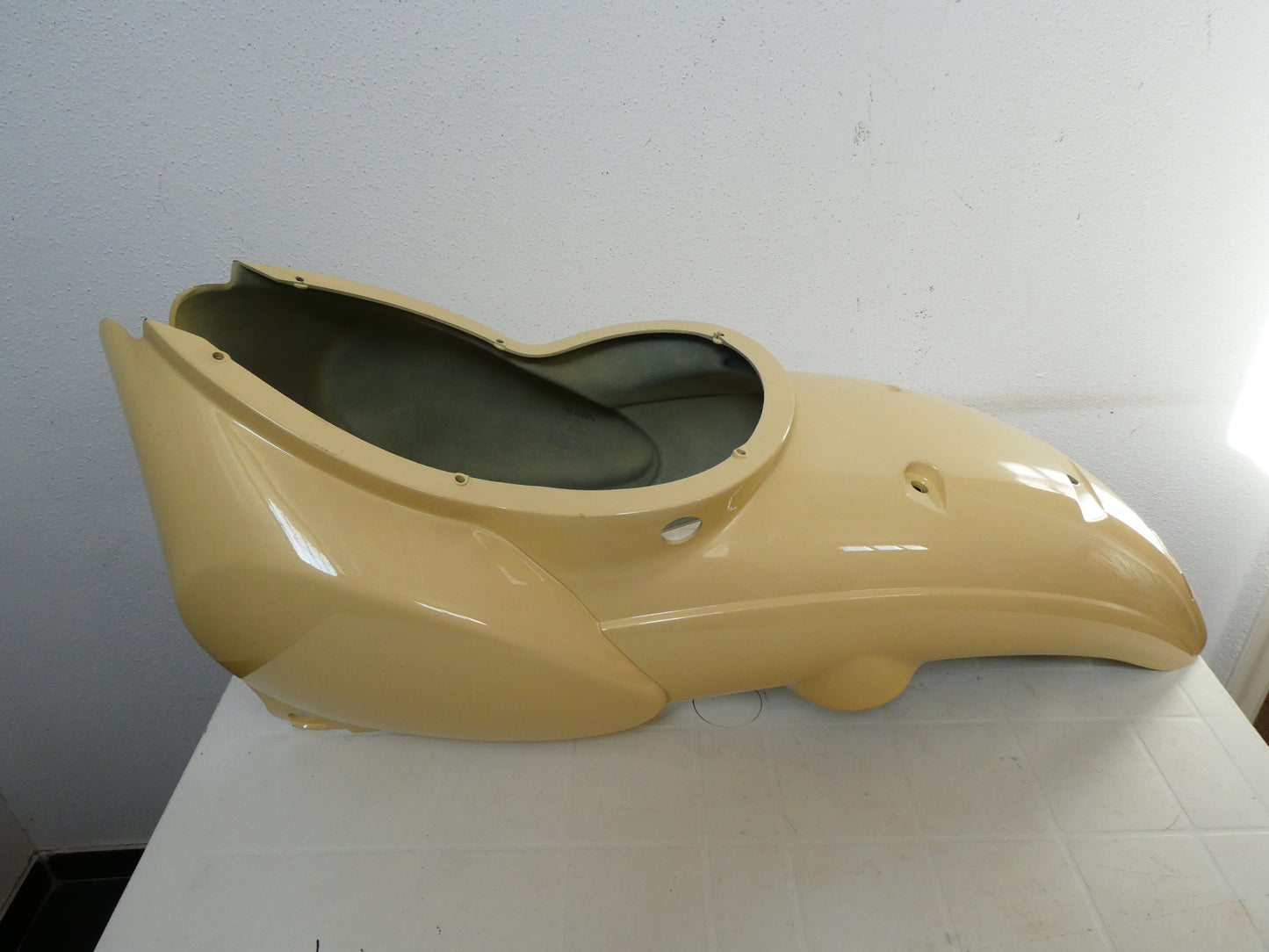 Per Aprilia Scarabeo 50 carena codone posteriore 8238935 beige scooter fairing rear