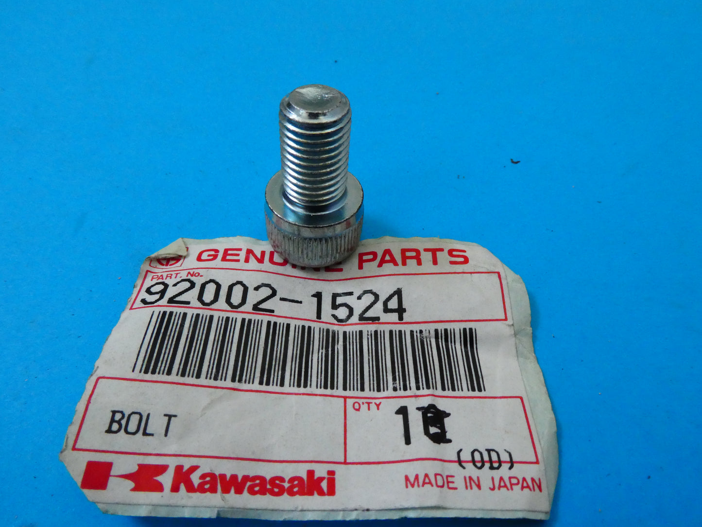 per moto kawasaki gpz 900 86 a3 vite staffa piastra pinza freno posteriore 92002-1524