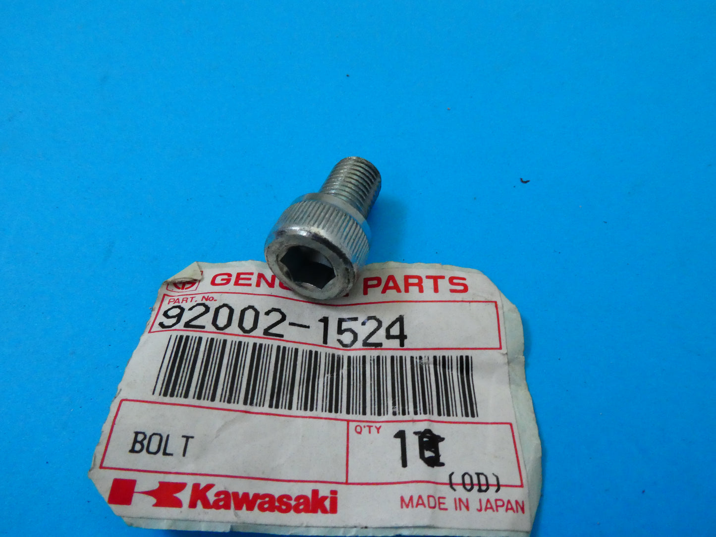 per moto kawasaki gpz 900 86 a3 vite staffa piastra pinza freno posteriore 92002-1524