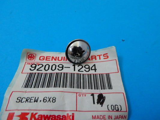 per kawasaki vn1500 custom vite cromata fissaggio freccia screw turn signal 6x8 92009-1264