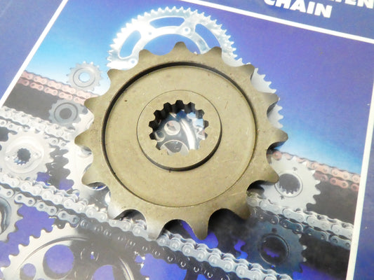 Per suzuki moto gsx 400 f 1981 1986 pignone catena sprocket chain z15 passo 530 motorcycle