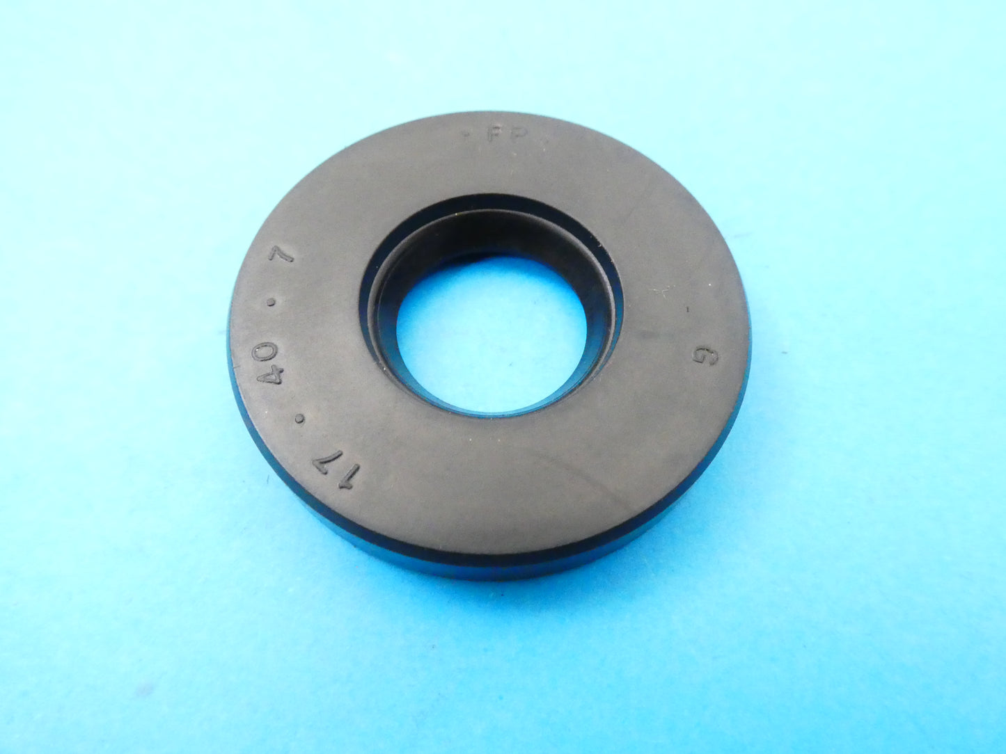 17 40 7 Paraolio paraoli anello tenura oil seal NERO