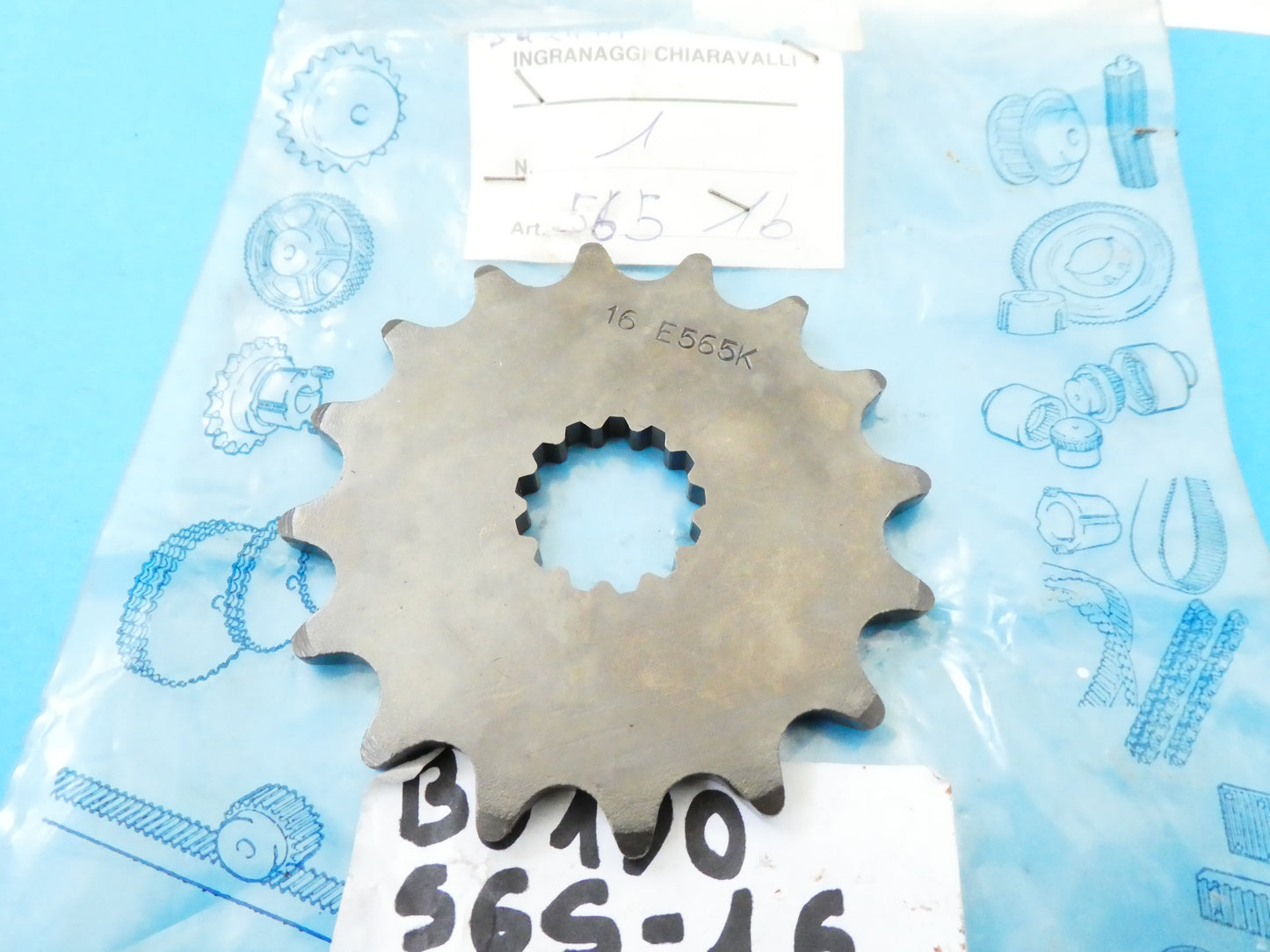 per moto yamaha xt500 enduro 1977 1986 pignone catena z 16