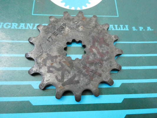 per moto puch cobra 4t pionier pignone catena sprocket chain z 17 passo 428
