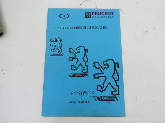per scooter peugeot elystar 50 07 2002  catalogo parti ricambi italiano