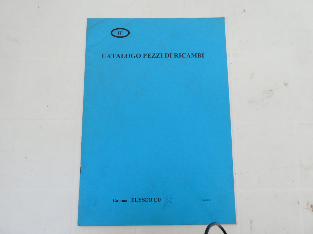 per scooter peugeot elyseo eu 50 06 2001  catalogo parti ricambi italiano