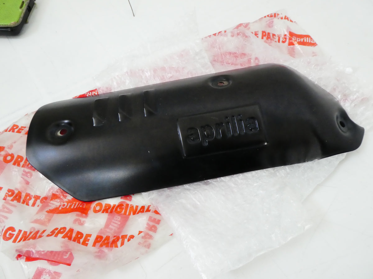 Per Aprilia Sonic 50 gp cover protezione paracalore marmitta scarico scooter 8219437