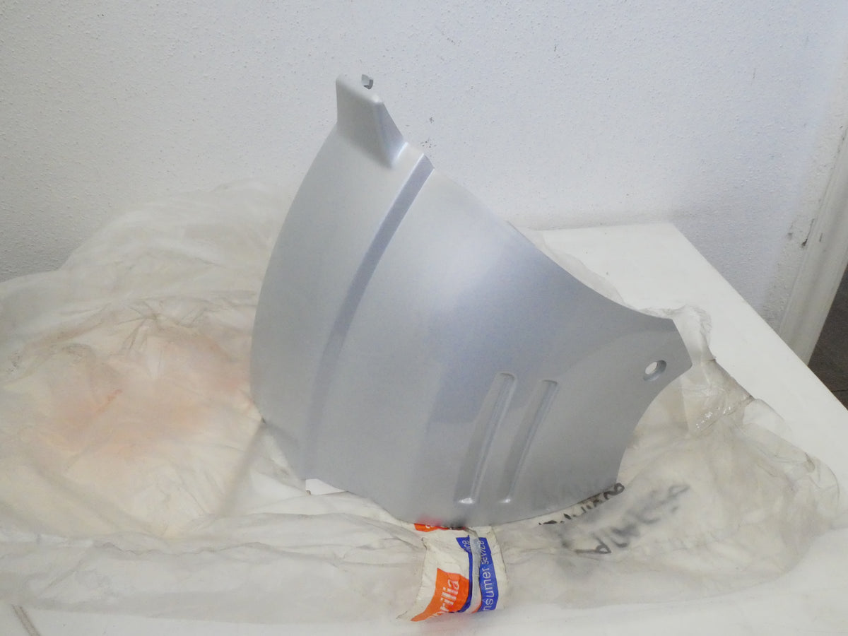 per Aprilia Scarabeo 50 bianco venice coperchio ispezione cover carenatura 8258355 DI TECH scooter