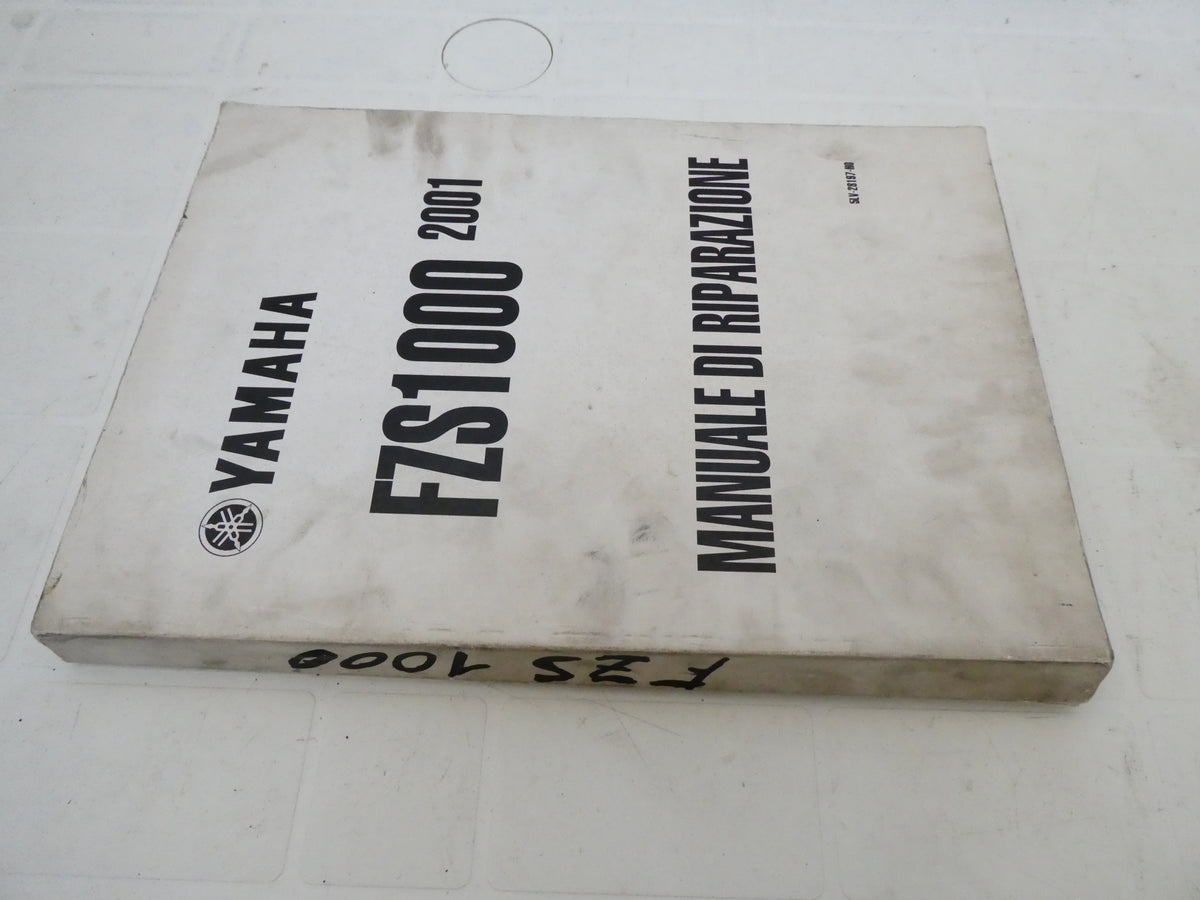 per moto yamaha fzs 1000 fazer 2001 manuale officina riparazione libro italiano 5lv-28197-h0