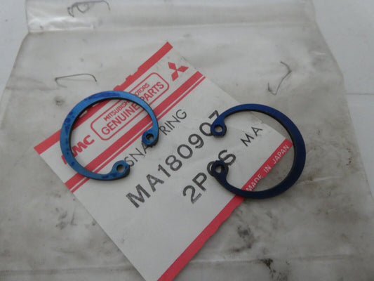 per auto mitsubishi 2 clip seeger snap ring circlip pair ma180907