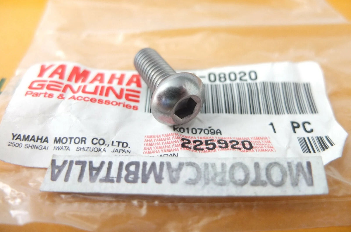 per Yamaha fz1 vite brugola pompa freno posteriore screw bolt button moto 92014 08020
