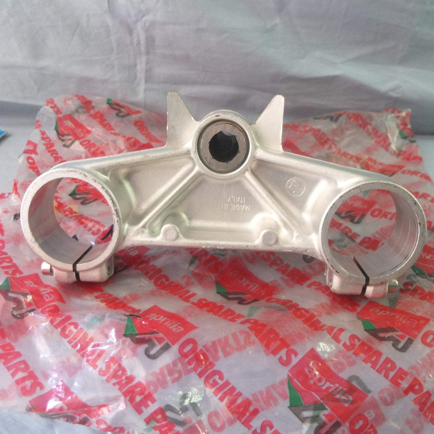 per aprilia af1 125 sintesi replica 88 89 piastra sterzo forcella manubrio steering plate fork 8123025