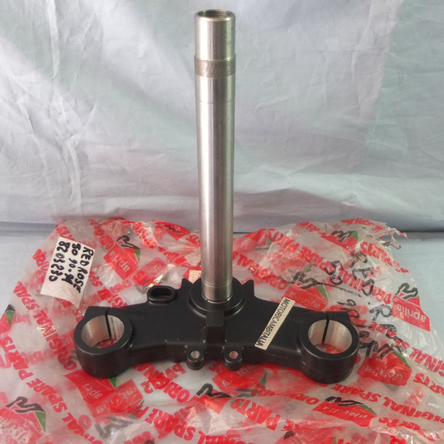 per aprilia red rose 50 1990 1991 canotto piastra sterzo forcella steering plate fork 8203230