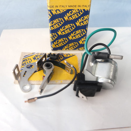 Per Lancia 1.1 delta kit contatti condensatore spinterogeno per Marelli accensione contact point condenser 1112