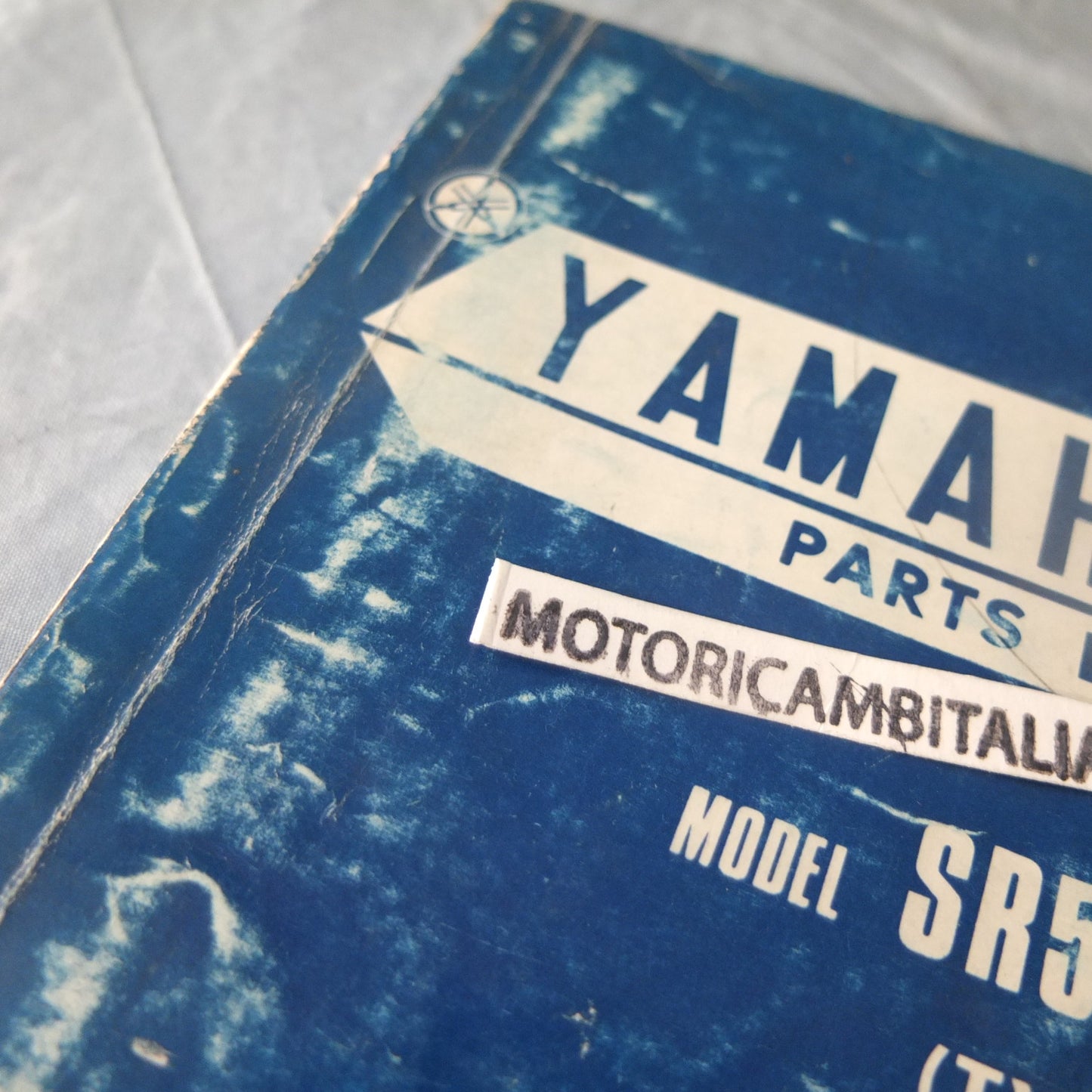 Per Yamaha sr500 sr 500 2JA moto part engine frame book manual manuale catalogo motore telaio  ricambi