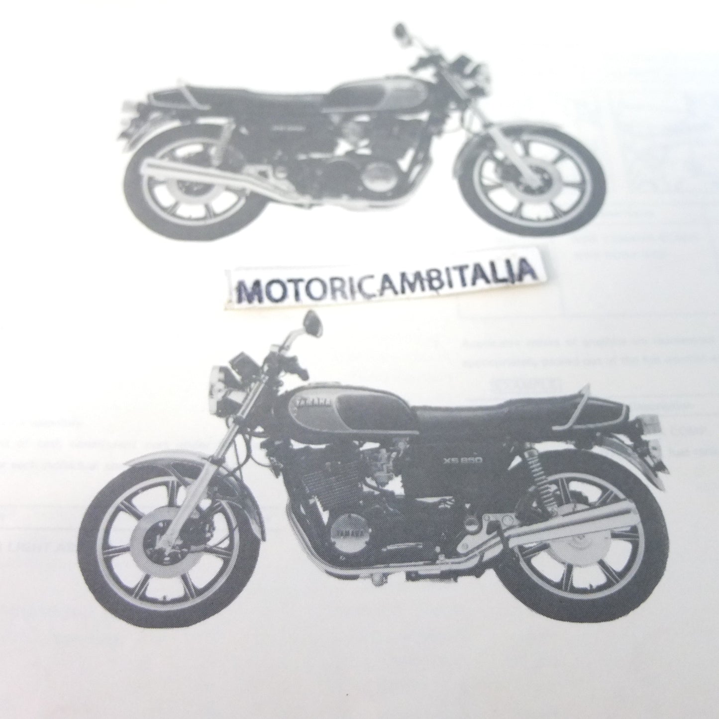 Yamaha xs 850 1980 42E catalogo manuale ricambi book parts catalogue motorcycle moto