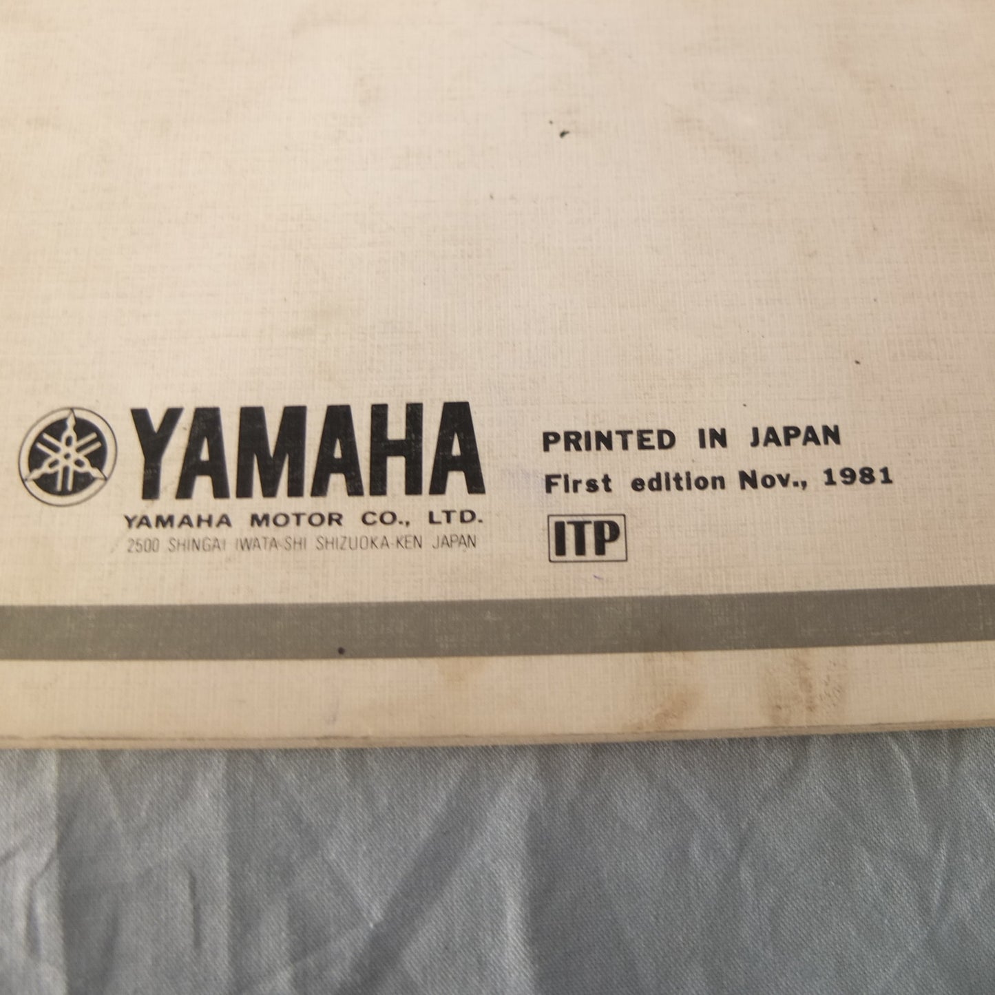 Yamaha Manuale parti di ricambio motore telaio moto owener's manual part xj 750 82 11m