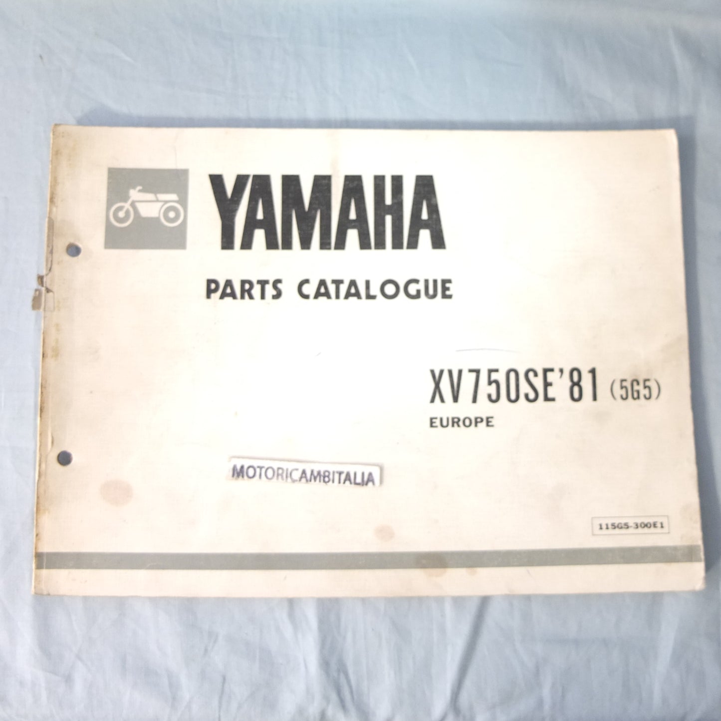 Yamaha xv 750 se 81 5g5 Manuale parti di ricambio motore telaio moto owener's manual part