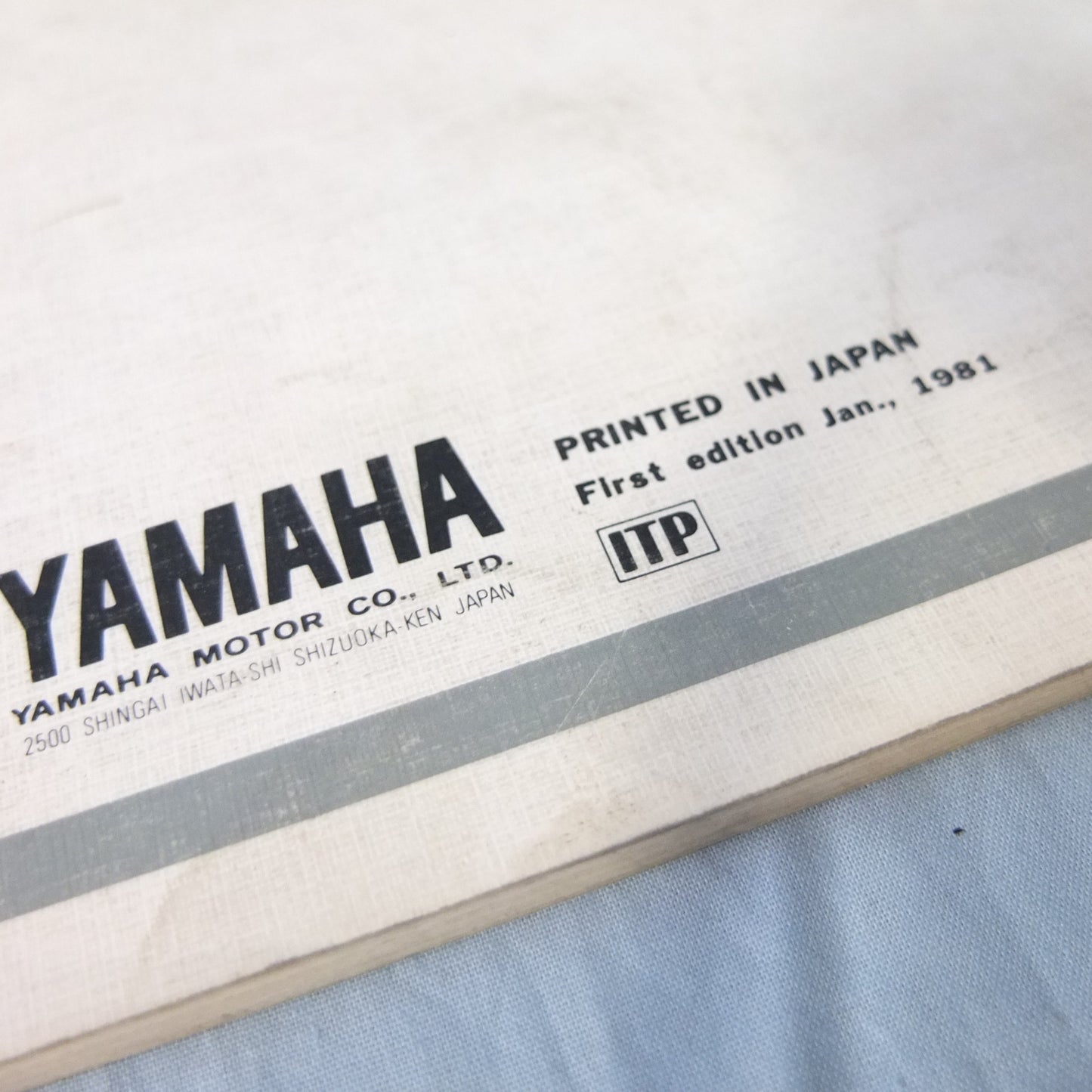 Yamaha xv 750 se 81 5g5 Manuale parti di ricambio motore telaio moto owener's manual part