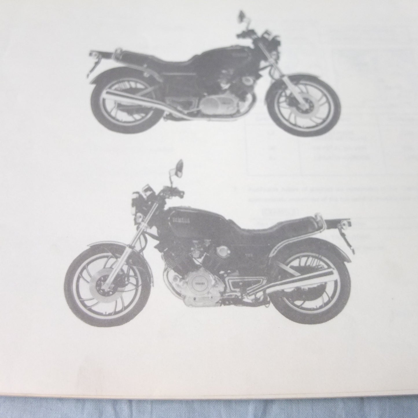 Yamaha xv 1000 5A8 1981 Manuale parti di ricambio motore telaio moto owener's manual part book motorcycle