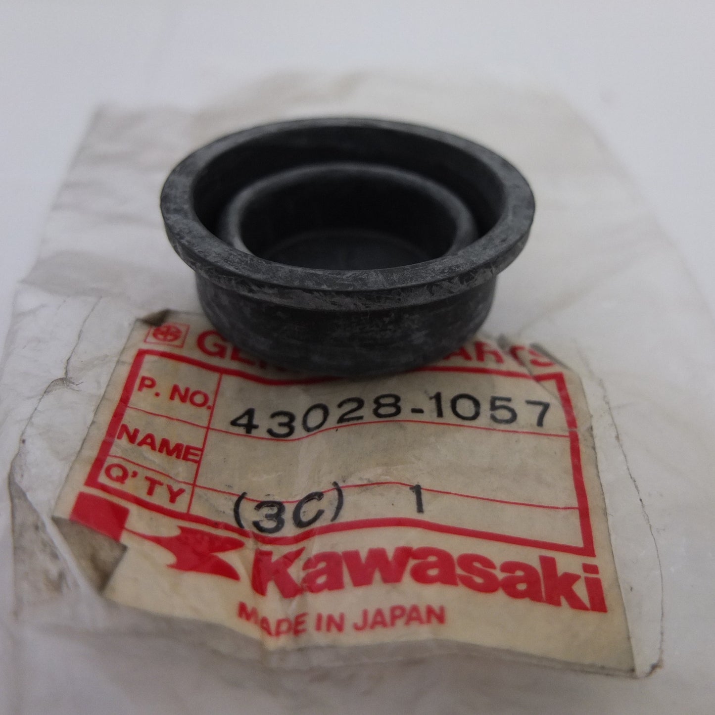 moto kawasaki 43028-1057 guarnizione vaschetta pompa freno