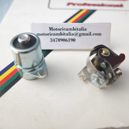 kit Condensatore puntine contatti per Cev per MINARELLI P6 P4 per Fantic motor moto accensione