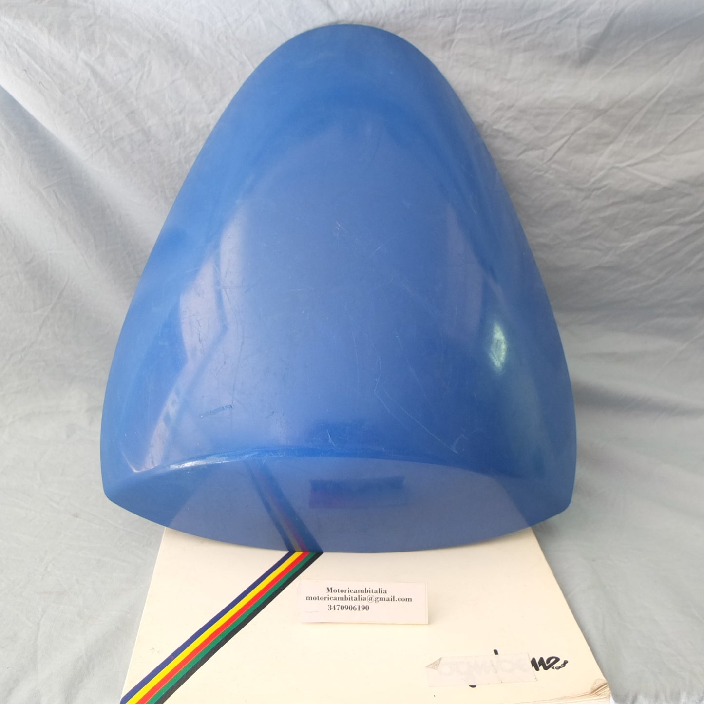 buell xb12r 1125r guscio copertura coperchio sella codone cover seat m008702a8m blu