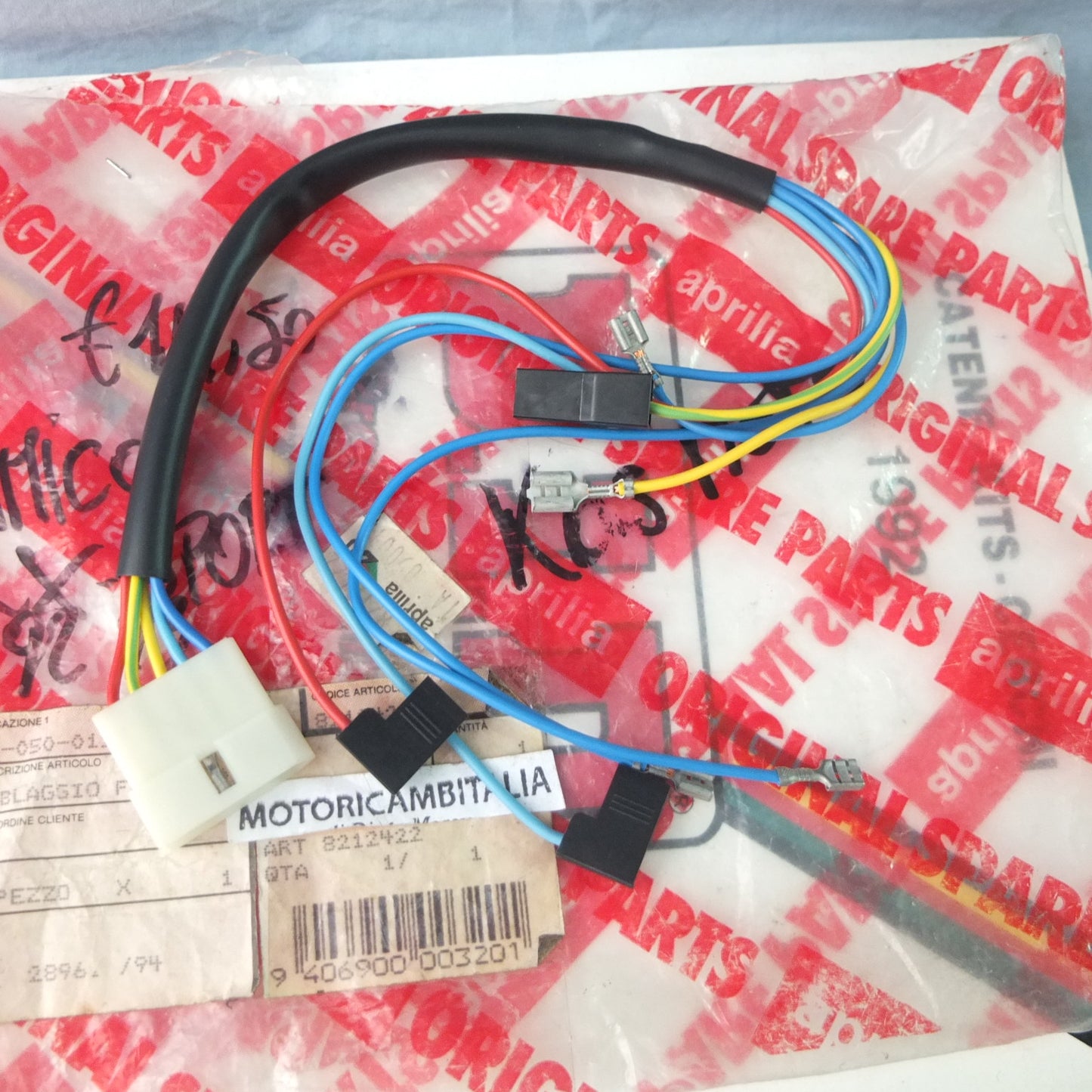 per aprilia amico lx 50 cat sport 92 93 cavo luce cablaggio stop luce posteriore 8212422