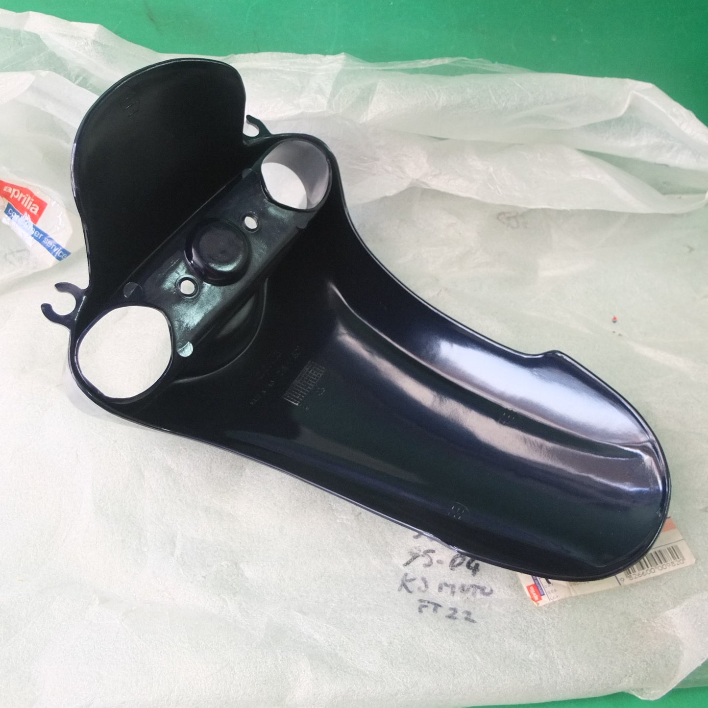 per aprilia rally 50 scooter parafango anteriore front fender blu royal 8226418