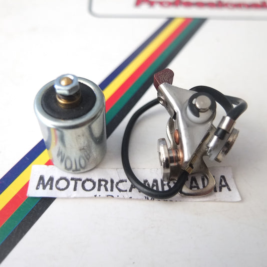 MOTORE Franco Morini s5 Malaguti Lem condensatore contatti kit accensione volano Bosch