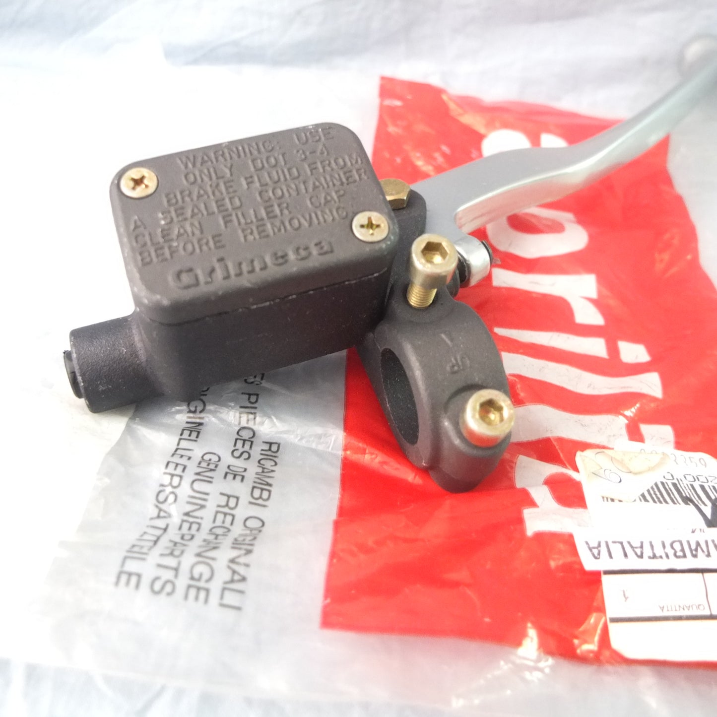 aprilia sr 50 scooter 1997 2000 pompa pinza freno anteriore brake master cylinder front 8213359