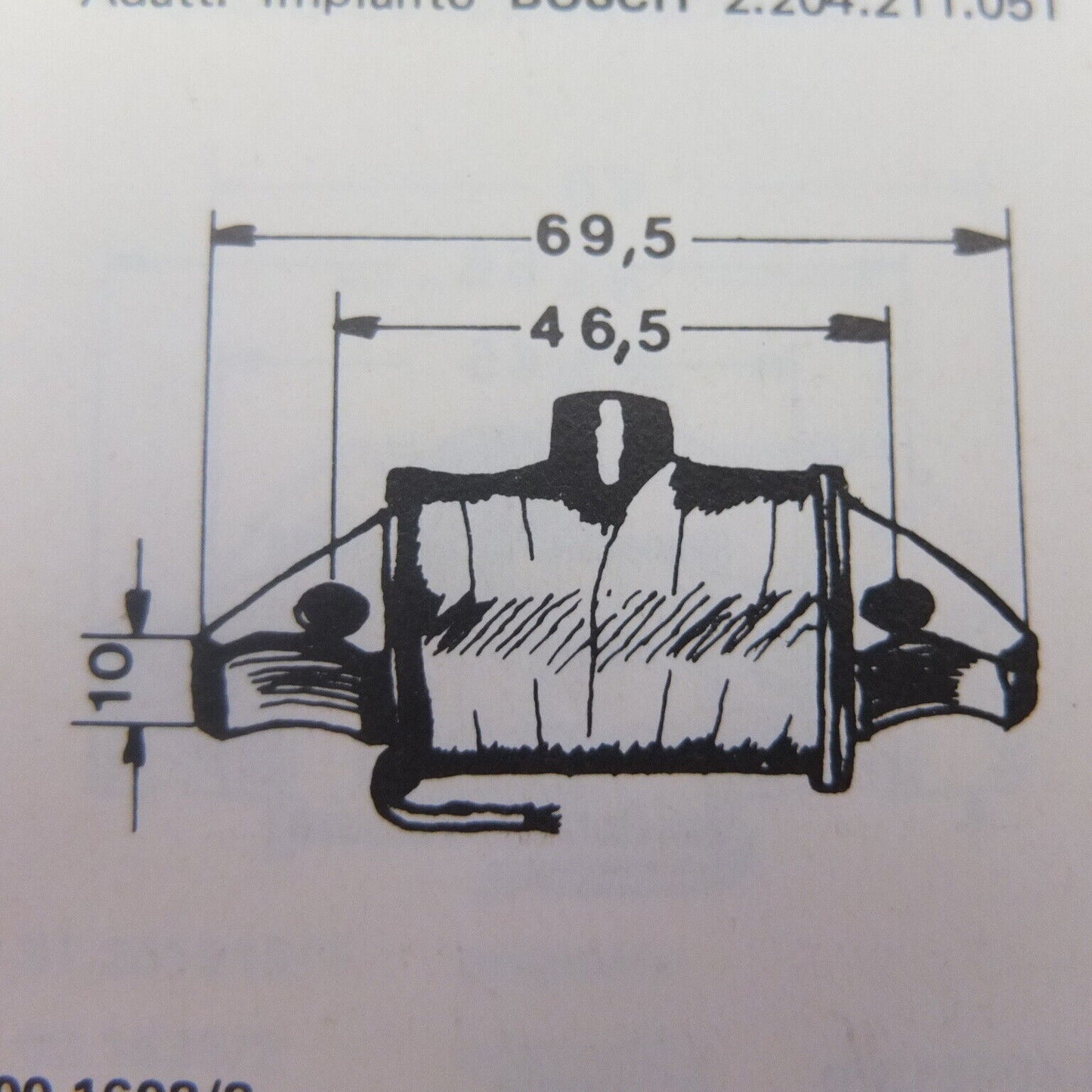 Bobina accensione per bosch volano  ignition coil Franco Morini s5 ktm lem minimoto minicross